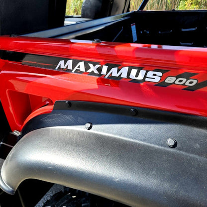 800cc Comrade Maximus 4x4 UTV 2 Seater Golf Cart Utility Vehicle EFI W/Dump - MAXIMUS 800CC - RED