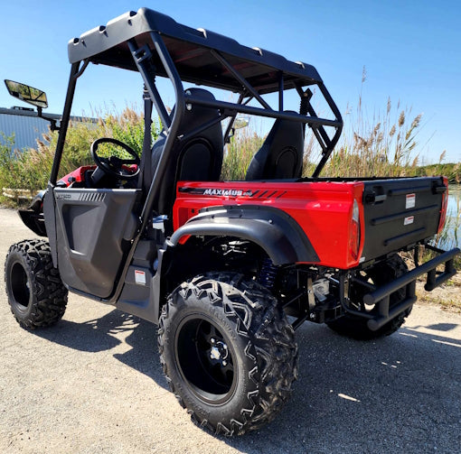 800cc Comrade Maximus 4x4 UTV 2 Seater Golf Cart Utility Vehicle EFI W/Dump - MAXIMUS 800CC - RED