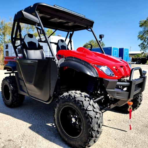 800cc Comrade Maximus 4x4 UTV 2 Seater Golf Cart Utility Vehicle EFI W/Dump - MAXIMUS 800CC - RED