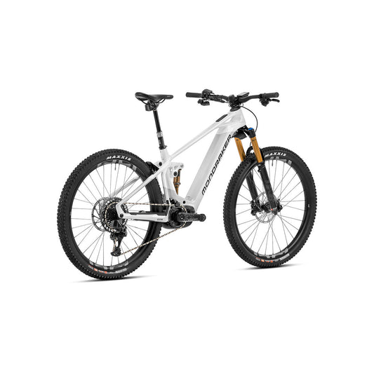 Mondraker Crafty Carbon RR SL Electric Mountain Bike - Silver/White (Enduro/All-Mountain e-MTB)
