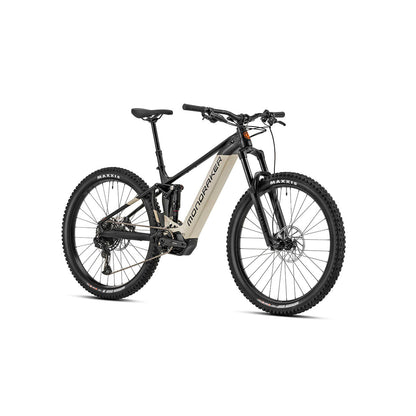 Mondraker DUSK SE Electric Enduro Mountain Bike - Black, Desert Grey, and Orange
