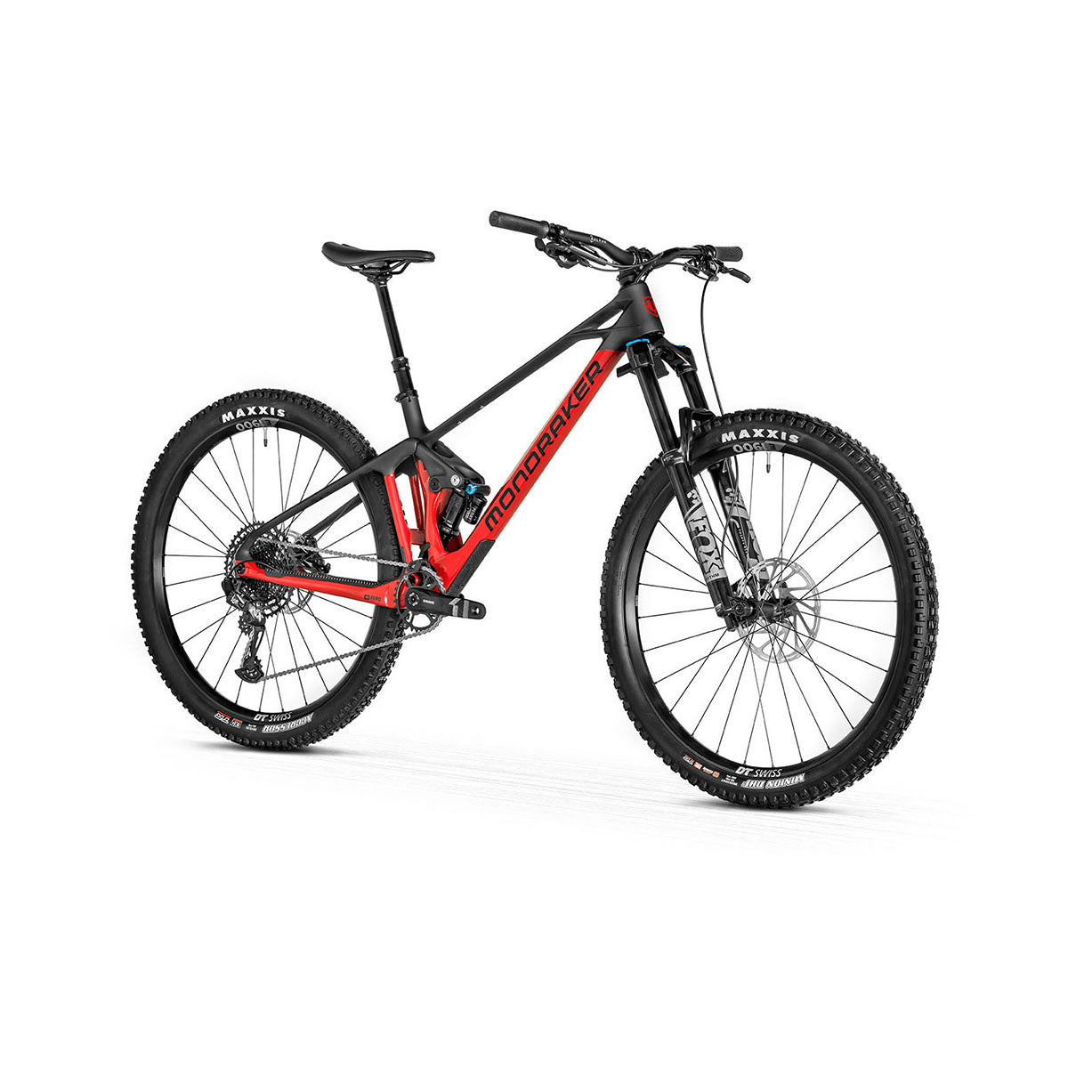 Mondraker Foxy Carbon R Enduro Mountain Bike - Cherry Red and Carbon
