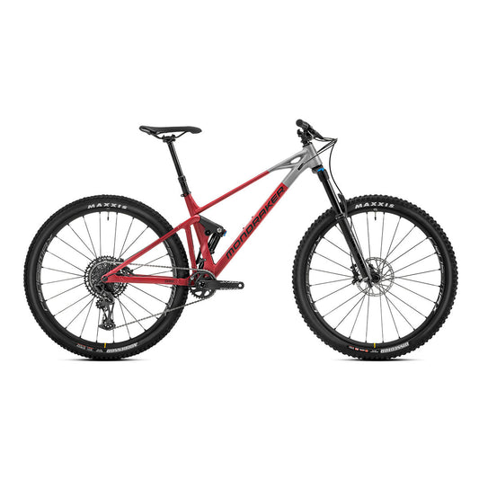 Mondraker RAZE R Full Suspension Trail Mountain Bike - Red/Grey