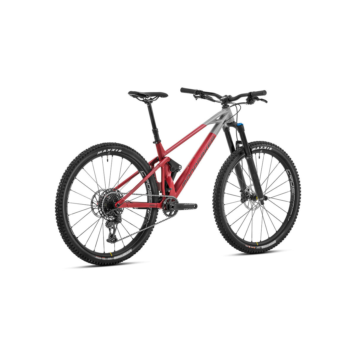 Mondraker RAZE R Full Suspension Trail Mountain Bike - Red/Grey