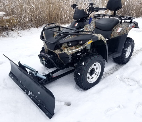 MSA 300cc 4x4 ATV With Snow Plow UTV - Utility Style Vehicle Four Wheel Drive - Tree Camo
