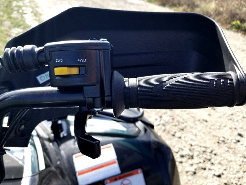 MSA 300cc 4x4 ATV With Snow Plow UTV - Utility Style Vehicle Four Wheel Drive - Red