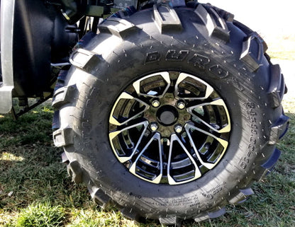MSA 300cc 4x4 ATV With Snow Plow UTV - Utility Style Vehicle Four Wheel Drive - Blue
