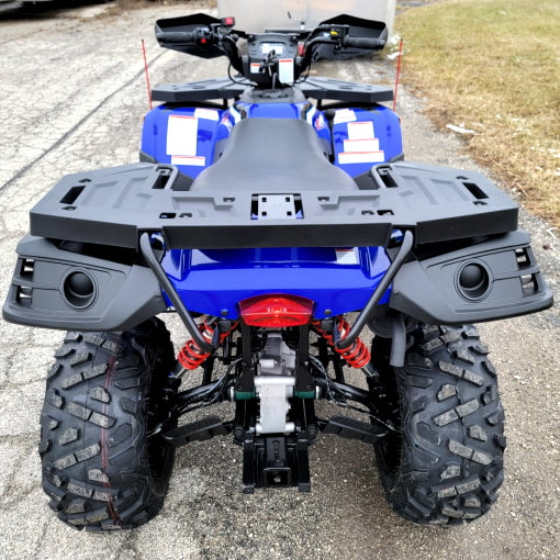 MSA 400 ATV 400cc With Snow Plow 4 x 4 Hi/Low Gears - MSA 400 WITH PLOW - BLUE