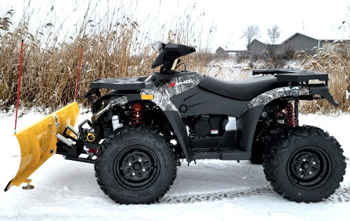 MSA 400 ATV 400cc With Snow Plow 4 x 4 Hi/Low Gears - MSA 400 WITH PLOW - CAMO