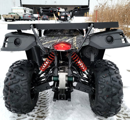 MSA 400 ATV 400cc With Snow Plow 4 x 4 Hi/Low Gears - MSA 400 WITH PLOW - GREY