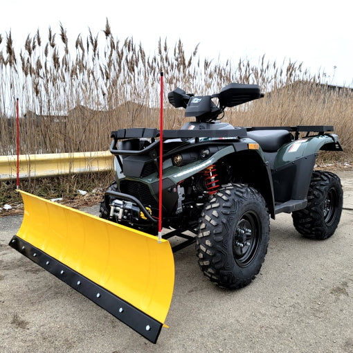 MSA 400 ATV 400cc With Snow Plow 4 x 4 Hi/Low Gears - MSA 400 WITH PLOW - DARK GREEN