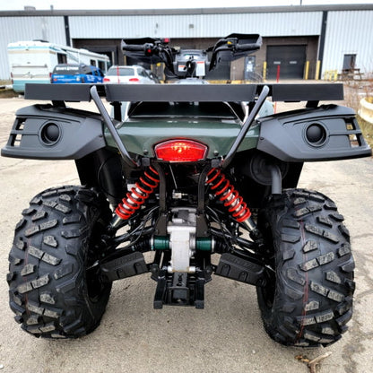 MSA 400 ATV 400cc With Snow Plow 4 x 4 Hi/Low Gears - MSA 400 WITH PLOW - DARK GREEN