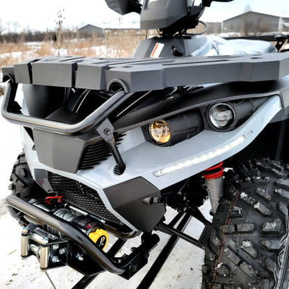 MSA 400 ATV 400cc With Snow Plow 4 x 4 Hi/Low Gears - MSA 400 WITH PLOW - GREY