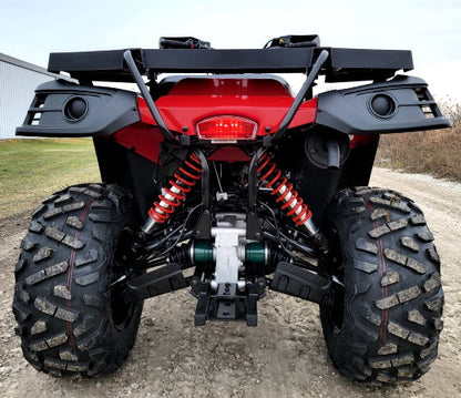 MSA 400 ATV 400cc With Snow Plow 4 x 4 Hi/Low Gears - MSA 400 WITH PLOW - BLUE