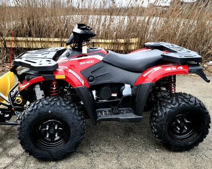 MSA 400 ATV 400cc With Snow Plow 4 x 4 Hi/Low Gears - MSA 400 WITH PLOW