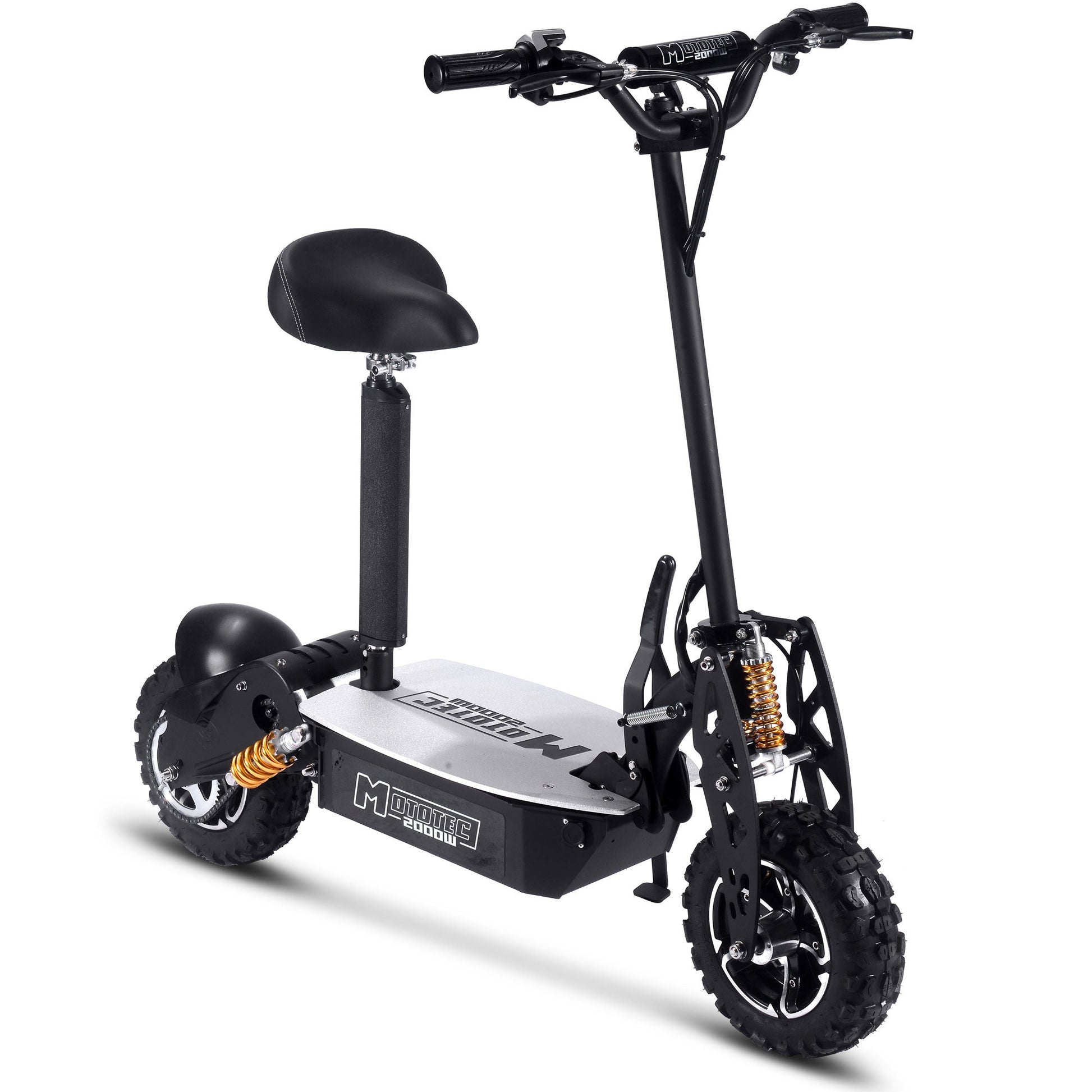 MotoTec | 2000w 48v Electric Scooter Black