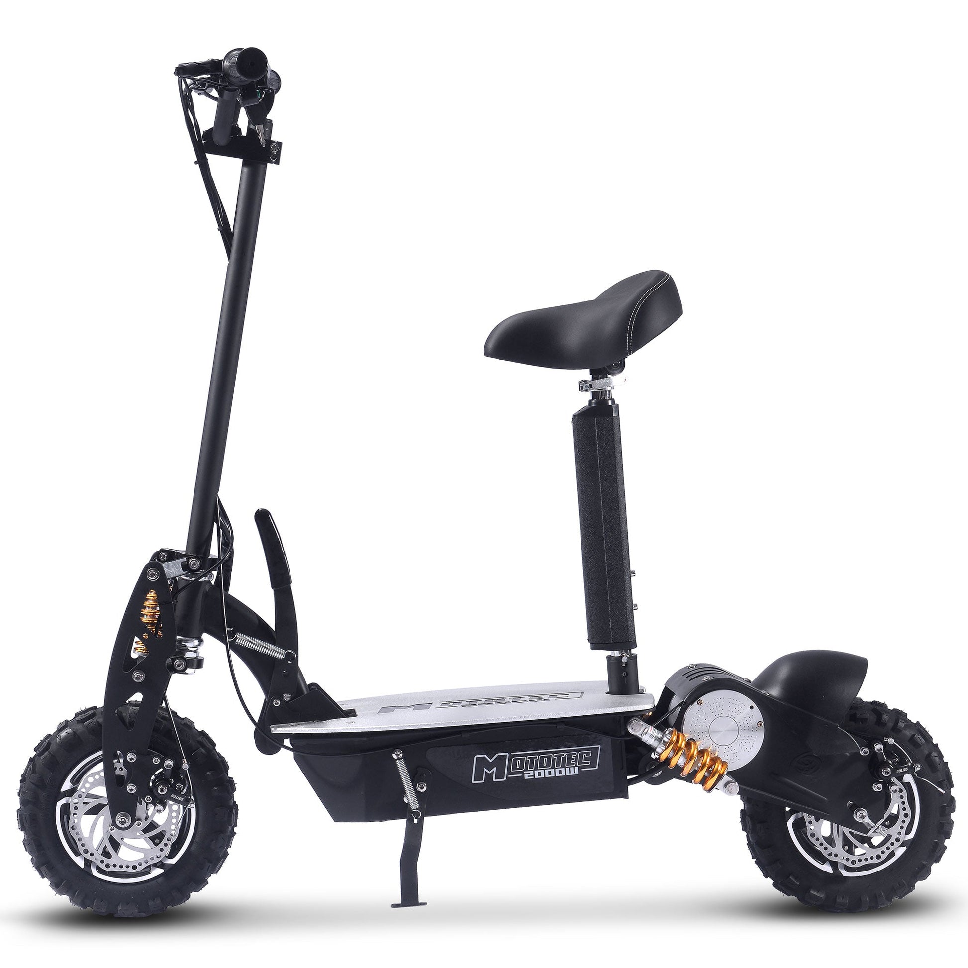 MotoTec | 2000w 48v Electric Scooter Black