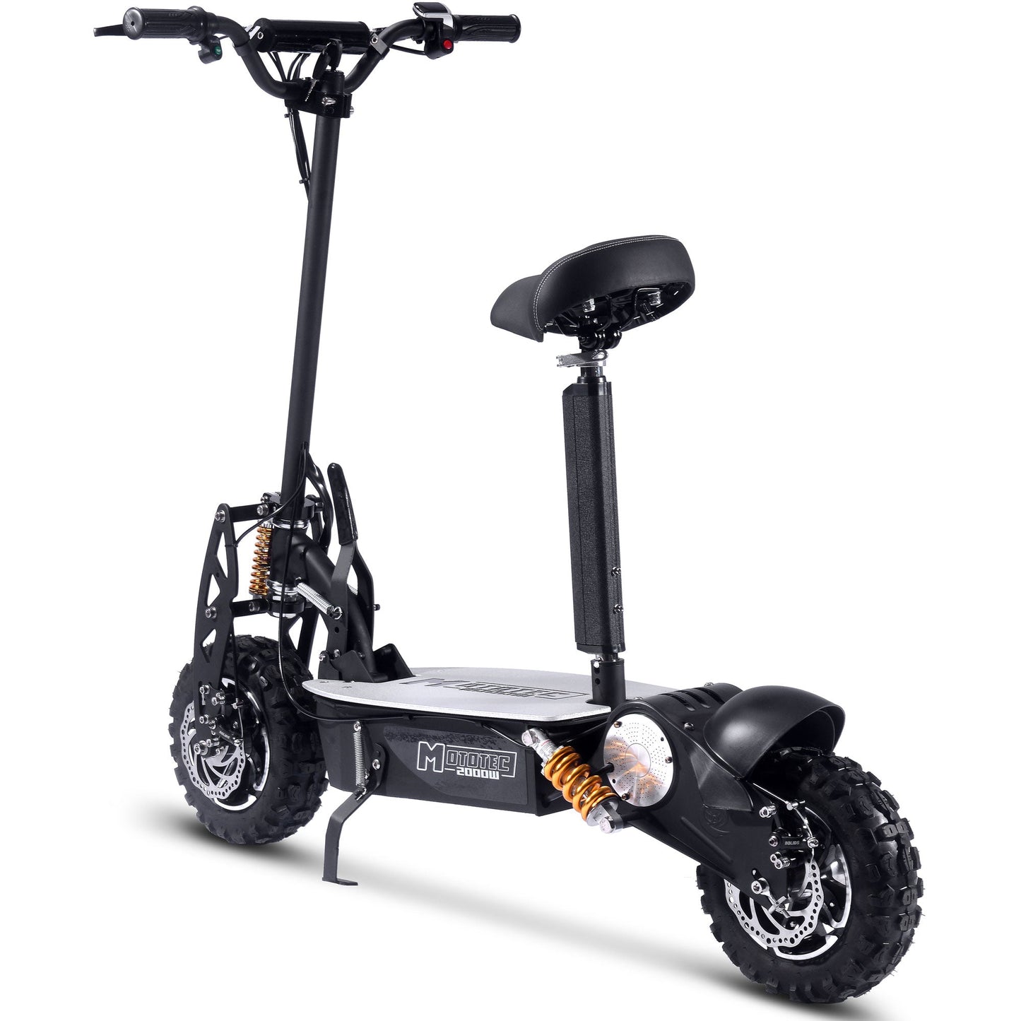 MotoTec | 2000w 48v Electric Scooter Black