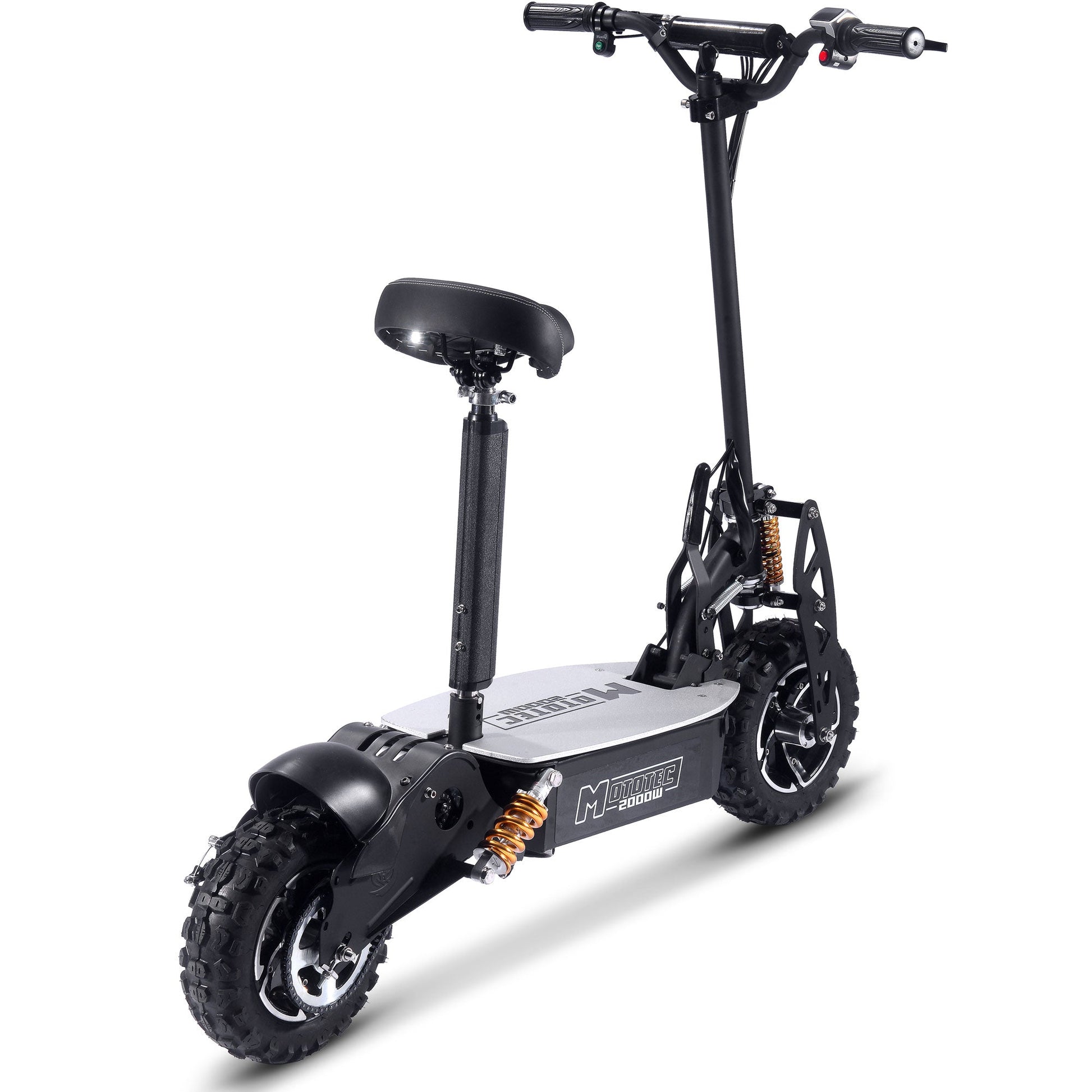 MotoTec | 2000w 48v Electric Scooter Black