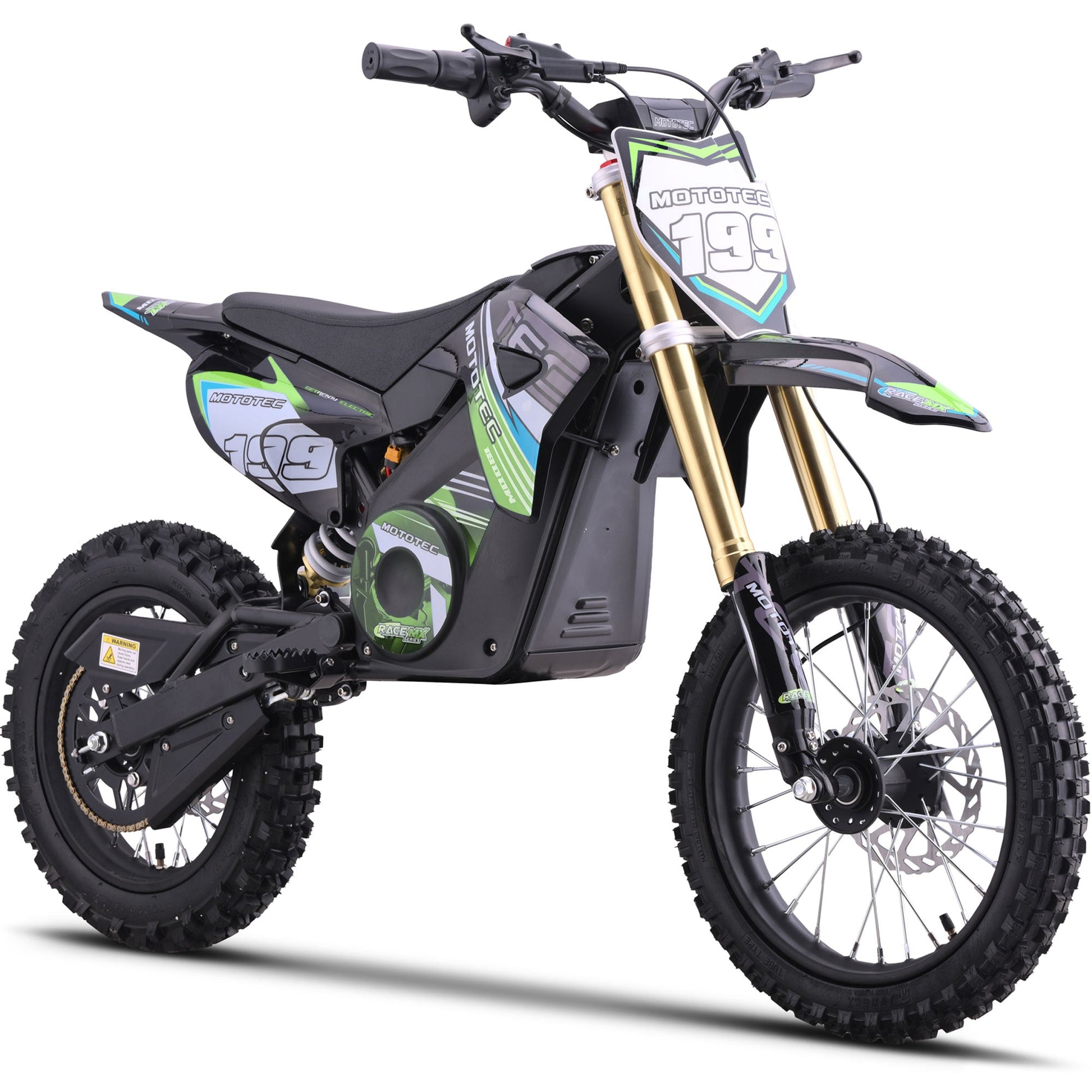 MotoTec | 48v Pro Electric Dirt Bike 1800w Lithium