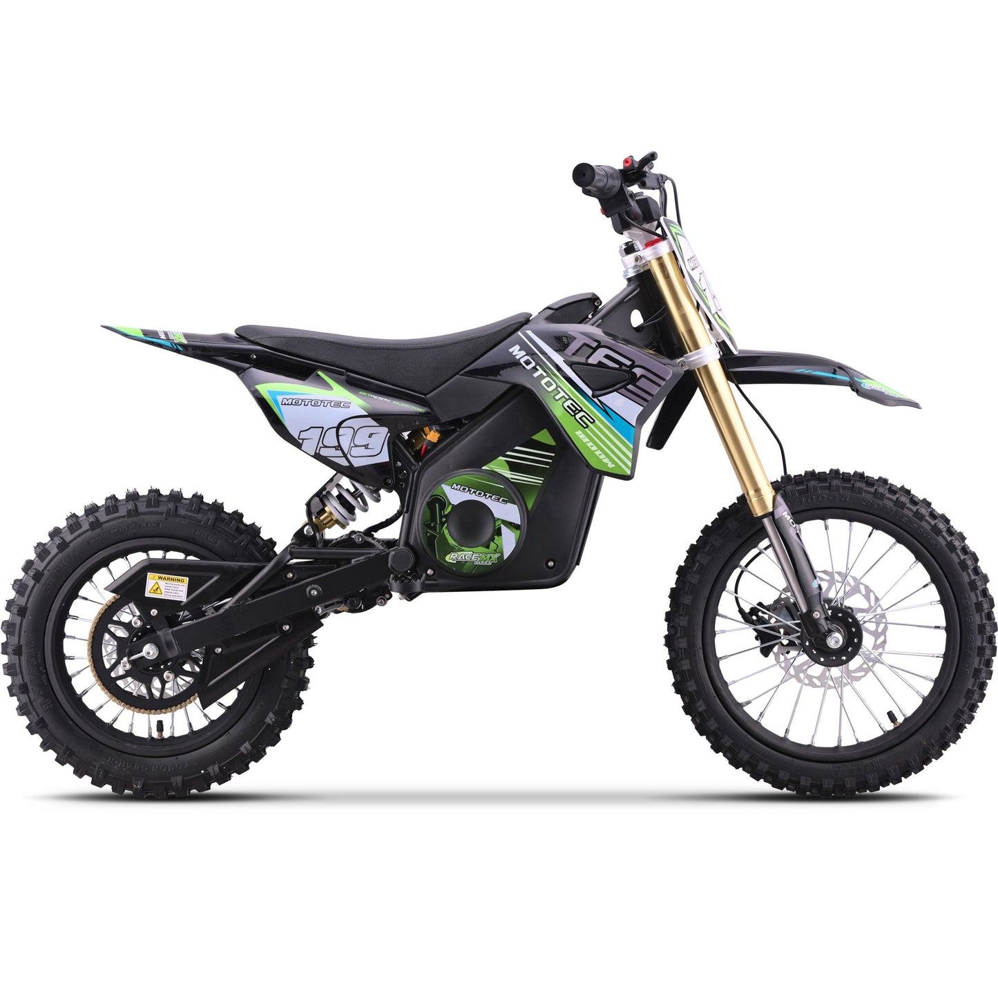 MotoTec | 48v Pro Electric Dirt Bike 1800w Lithium