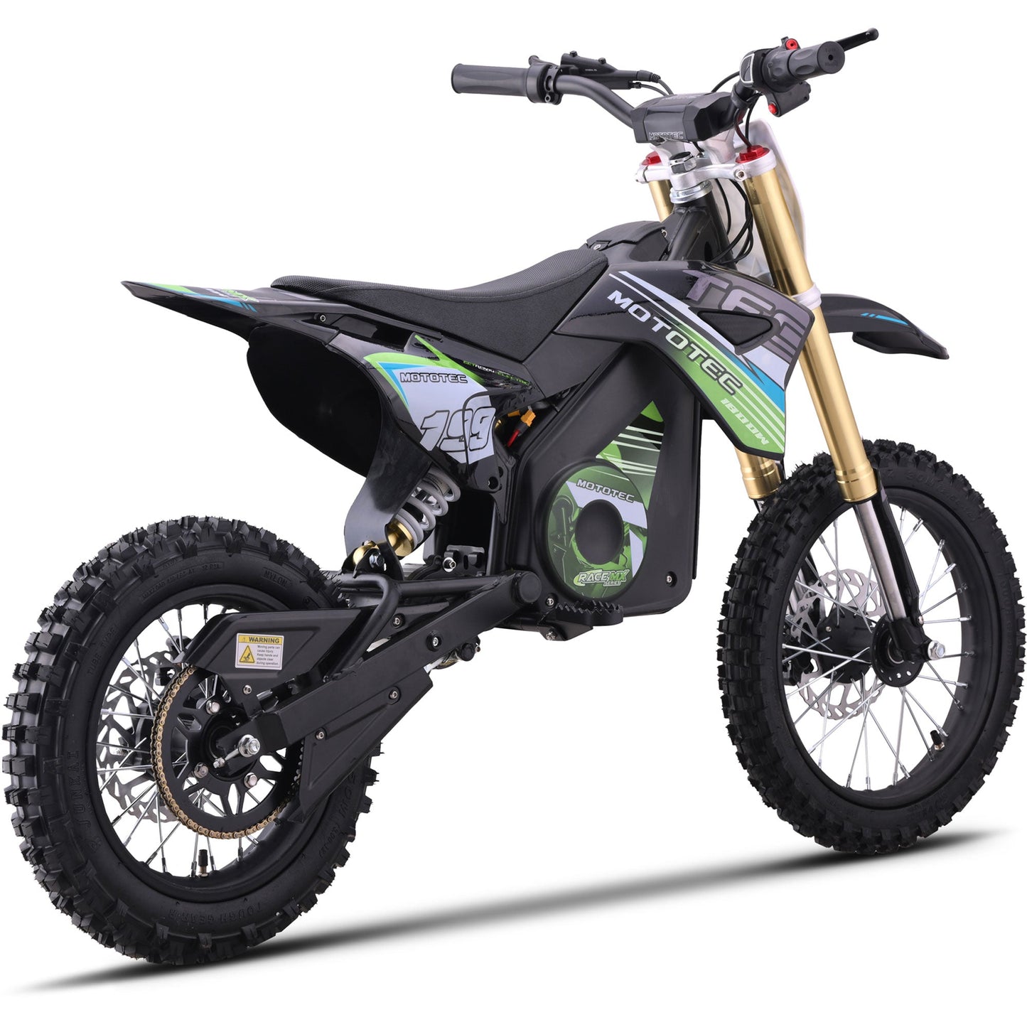 MotoTec | 48v Pro Electric Dirt Bike 1800w Lithium