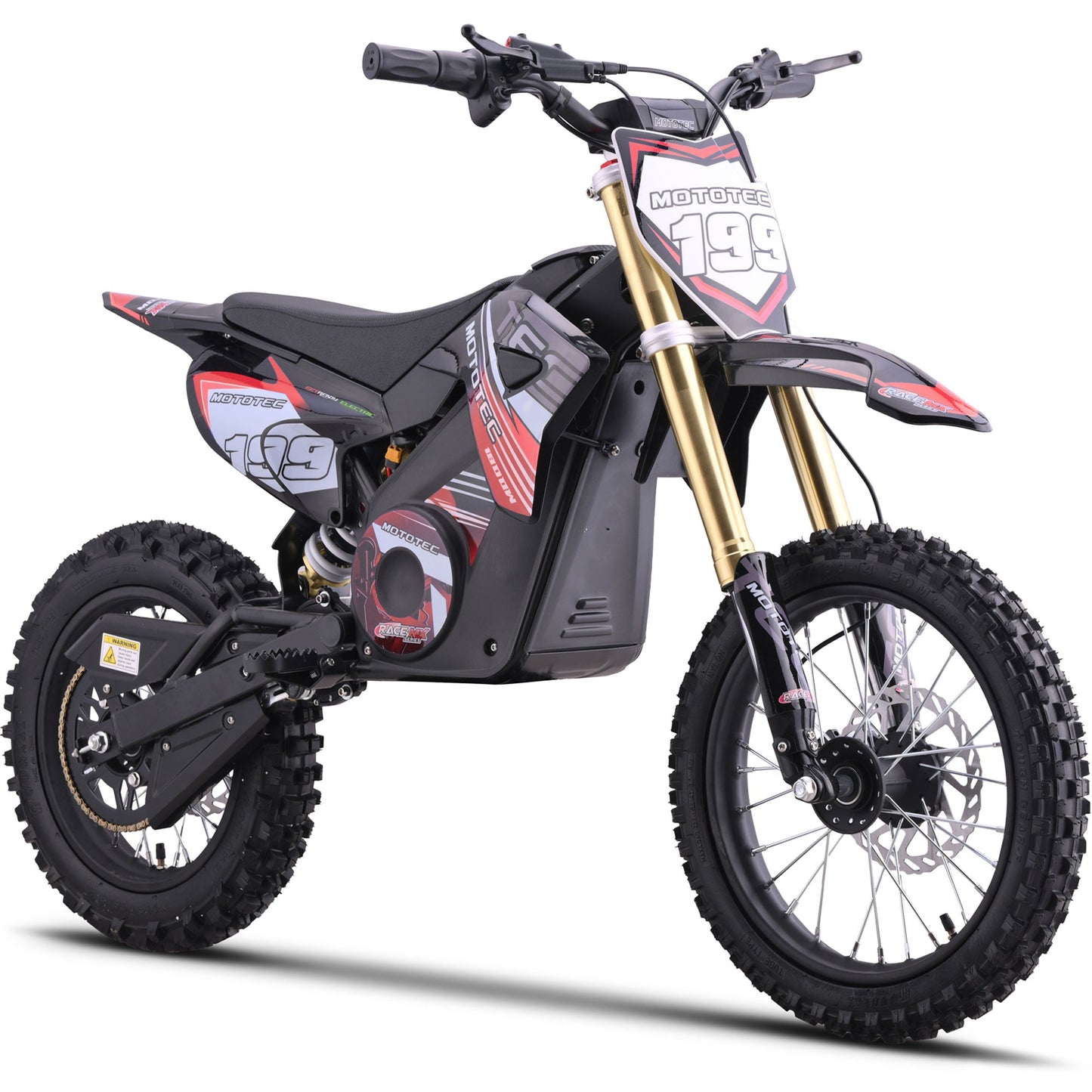 MotoTec | 48v Pro Electric Dirt Bike 1800w Lithium
