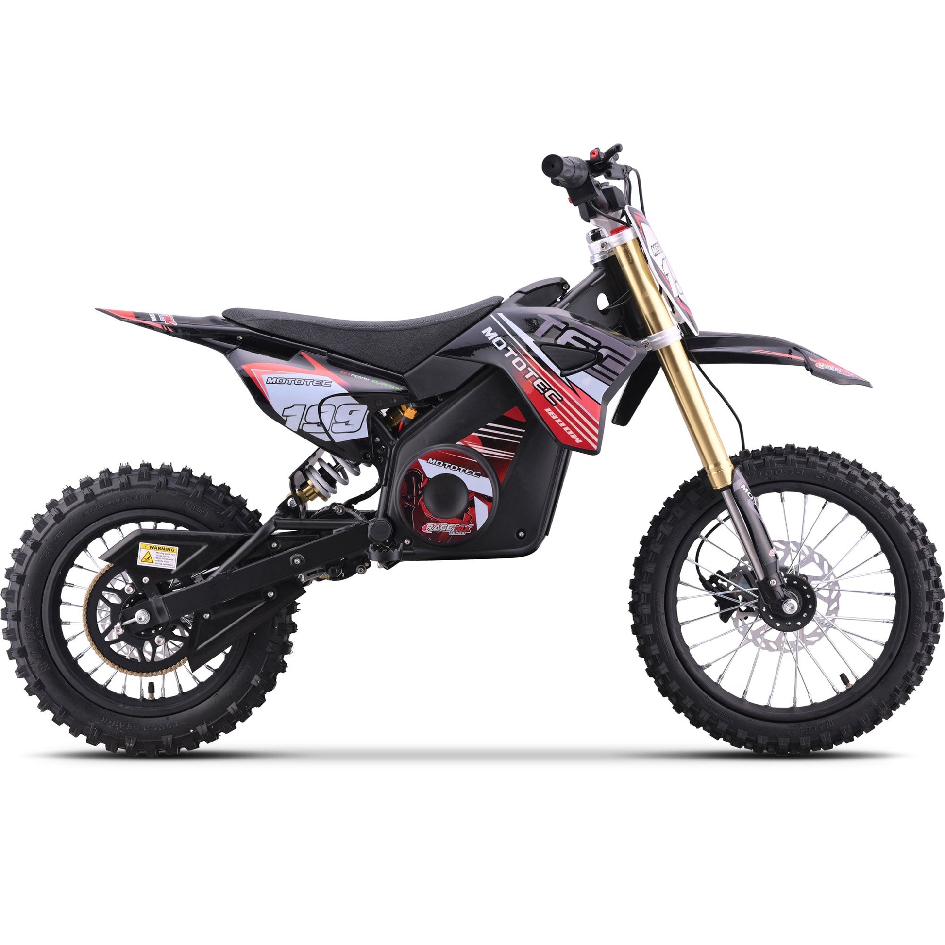 MotoTec | 48v Pro Electric Dirt Bike 1800w Lithium
