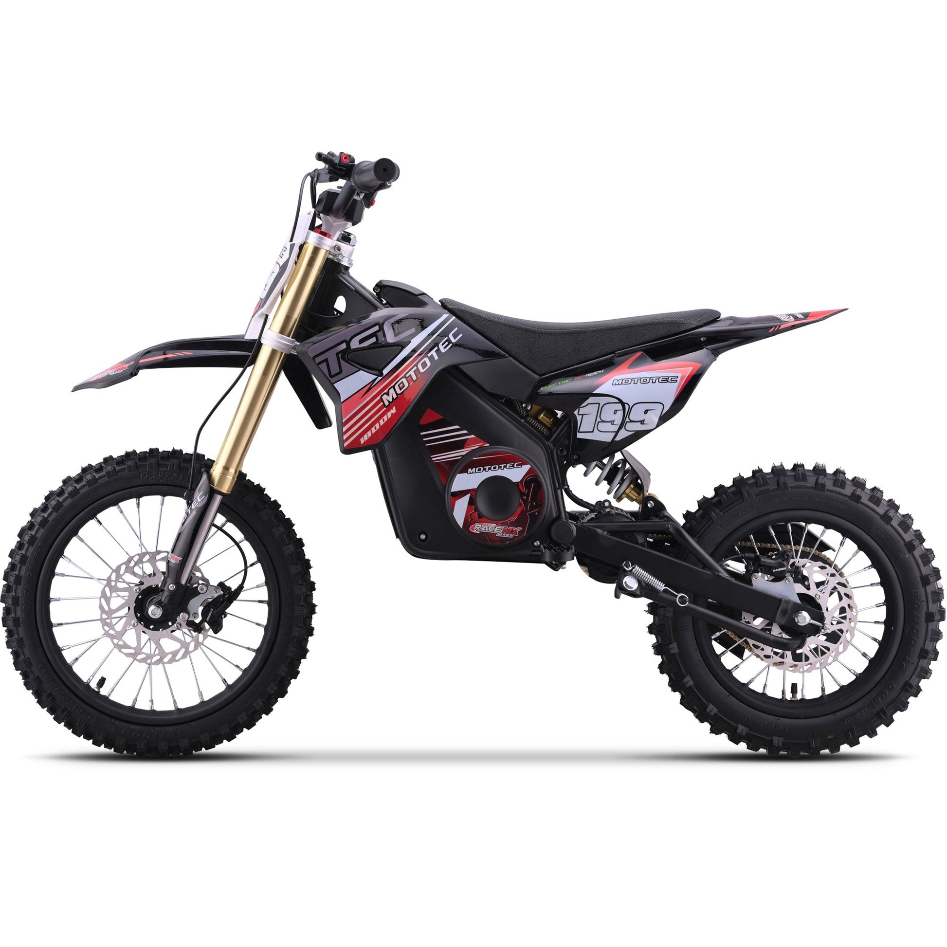 MotoTec | 48v Pro Electric Dirt Bike 1800w Lithium