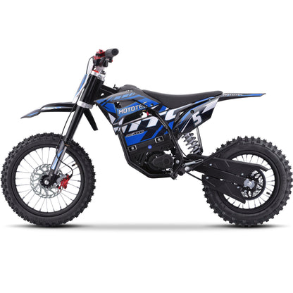 MotoTec | 60v Pro Electric Dirt Bike 2000w Lithium | Recreational Off-Road Use Only