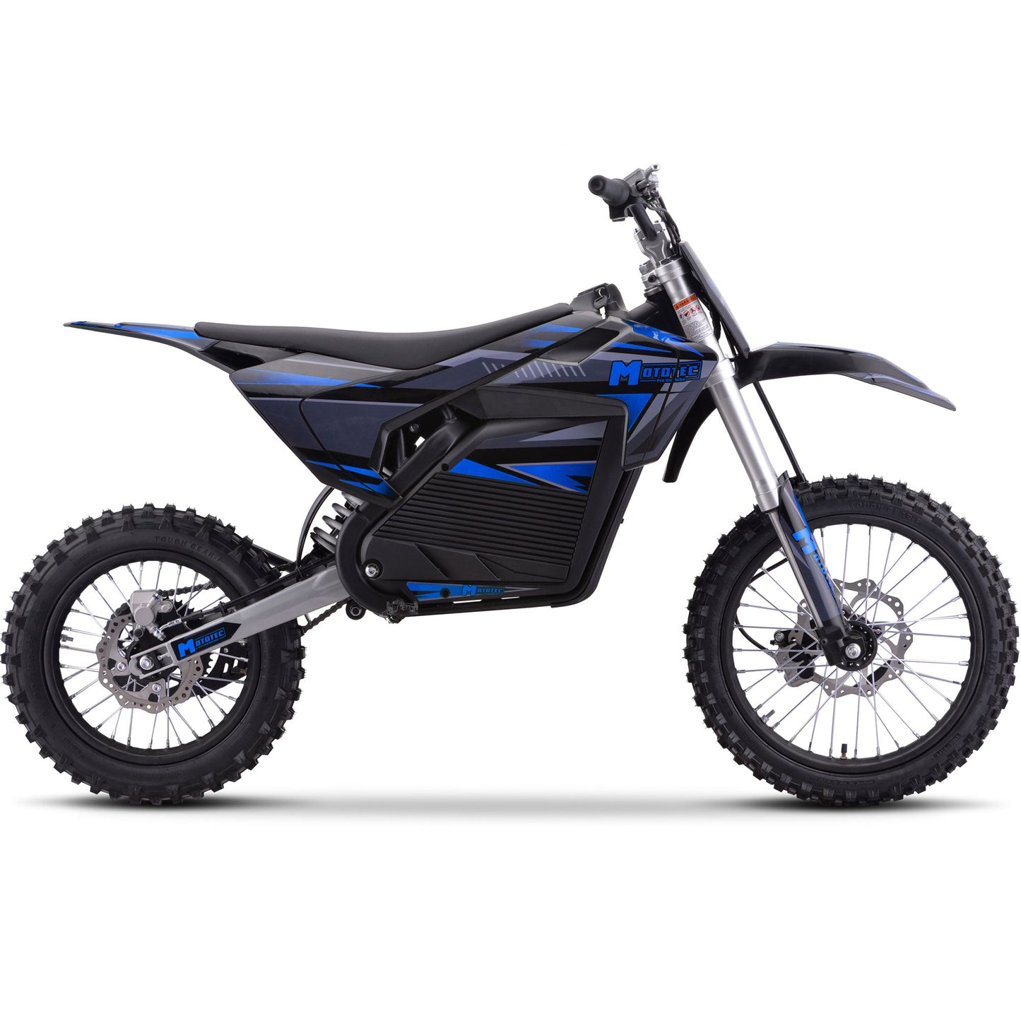 MotoTec | 72v Pro Electric Dirt Bike 5000w Lithium Blue