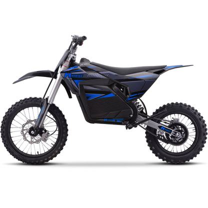 MotoTec | 72v Pro Electric Dirt Bike 5000w Lithium Blue