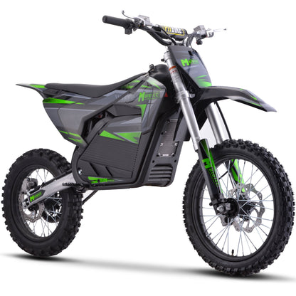 MotoTec | 72v Pro Electric Dirt Bike 5000w Lithium Grey
