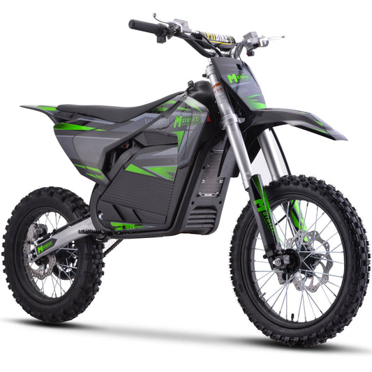 MotoTec | 72v Pro Electric Dirt Bike 5000w Lithium Grey