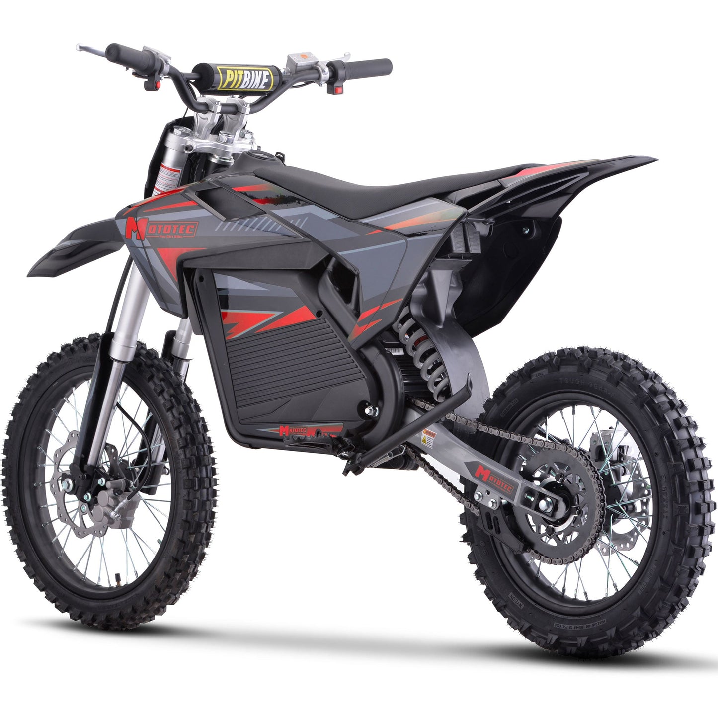 MotoTec | 72v Pro Electric Dirt Bike 5000w Lithium Red