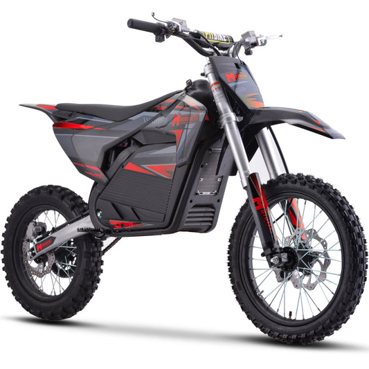 MotoTec | 72v Pro Electric Dirt Bike 5000w Lithium Red
