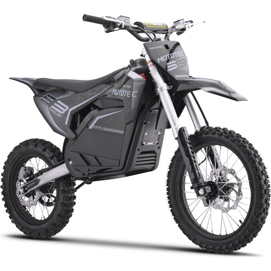 MotoTec 72V Pro 5000W Lithium-Ion Electric Dirt Bike