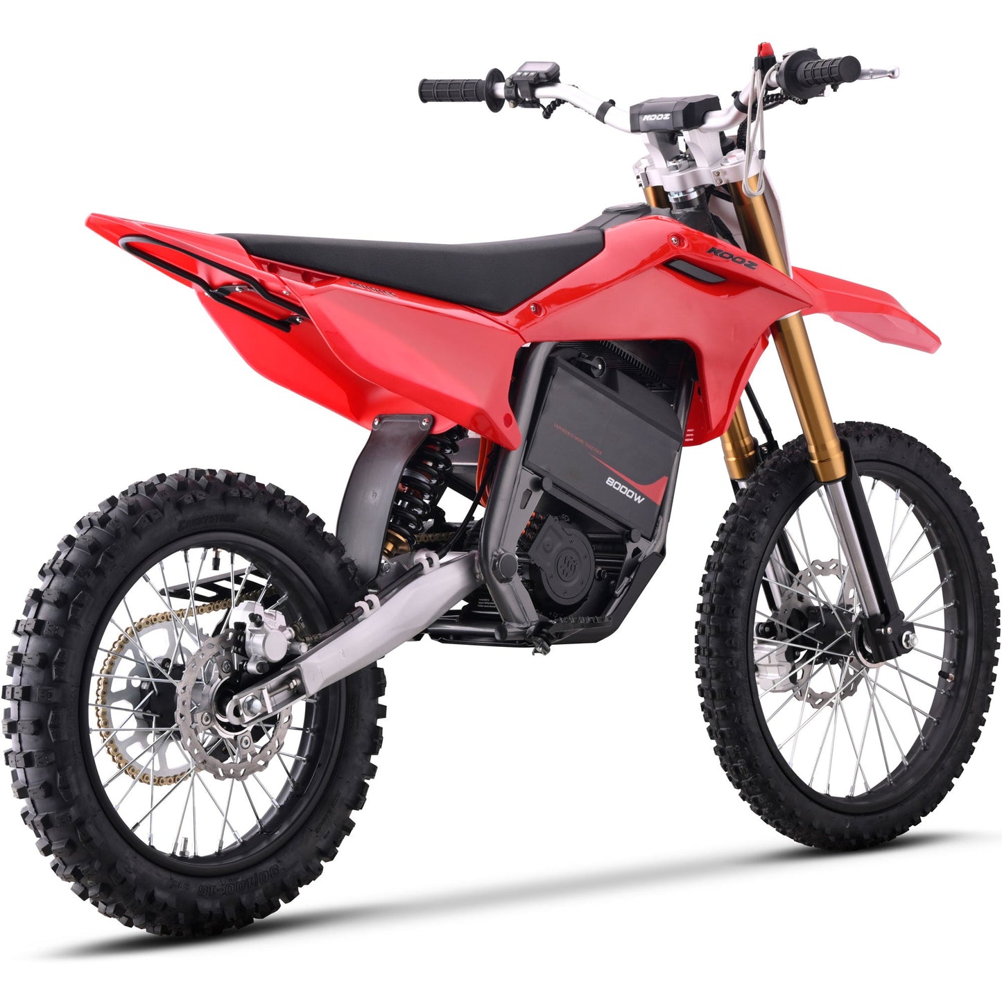 MotoTec | 72v 8000w Pro Electric Dirt Bike 19/16 Lithium