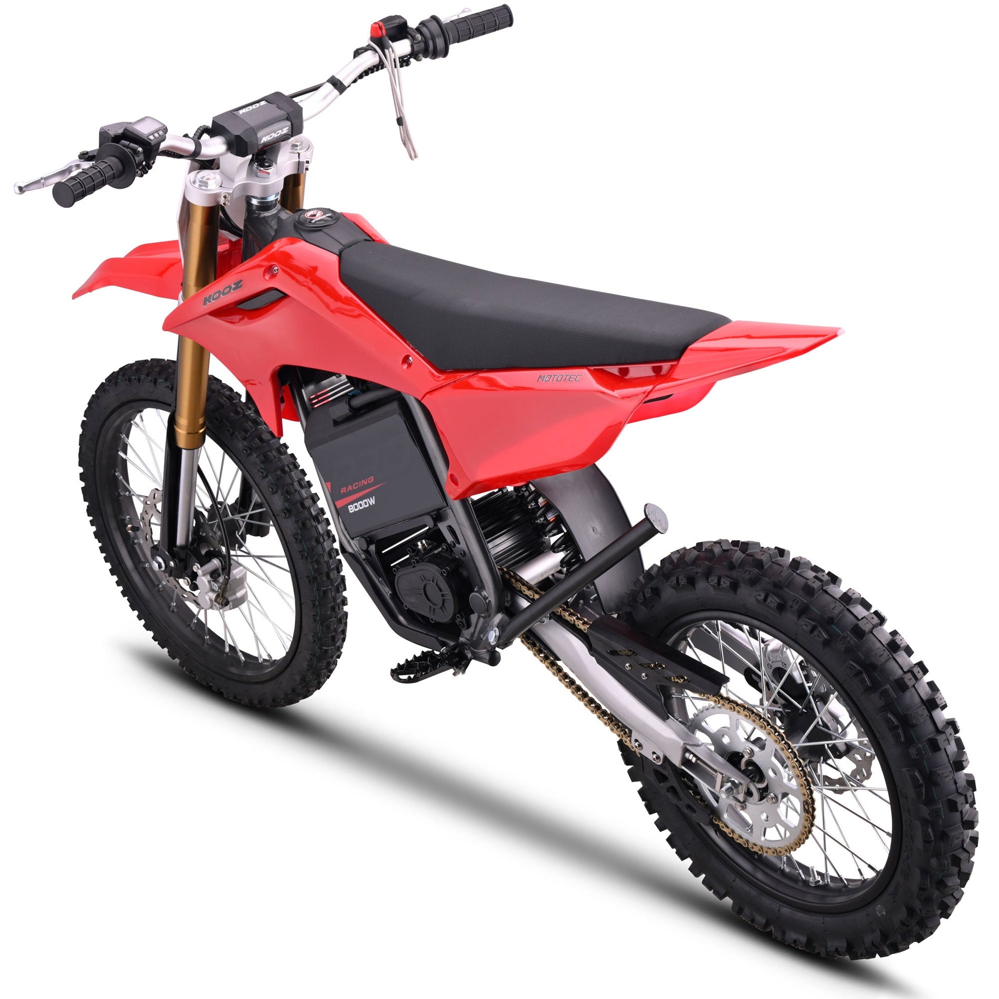 MotoTec | 72v 8000w Pro Electric Dirt Bike 19/16 Lithium
