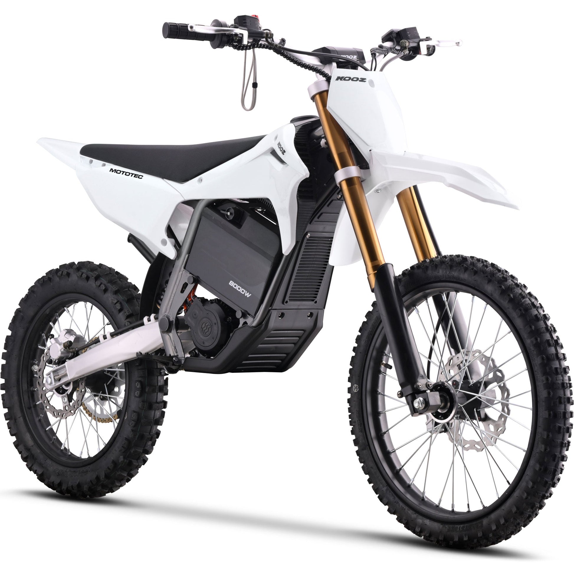 MotoTec | 72v 8000w Pro Electric Dirt Bike 19/16 Lithium
