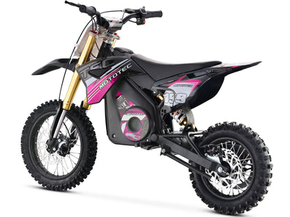 MotoTec | 36v Pro Electric Dirt Bike 1200w Lithium Pink