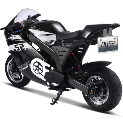 MotoTec | 1000w 48v Electric Superbike Black
