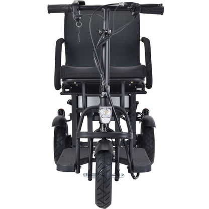 MotoTec | Folding Mobility Electric Trike 48v 700w Dual Motor Lithium Black