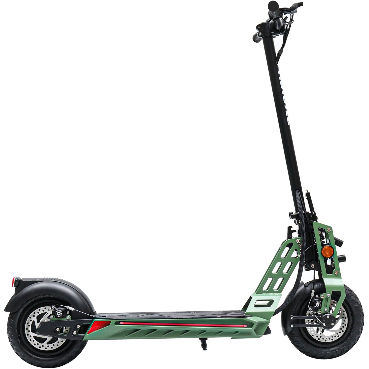 MotoTec | Free Ride 48v 600w Lithium Electric Scooter Green