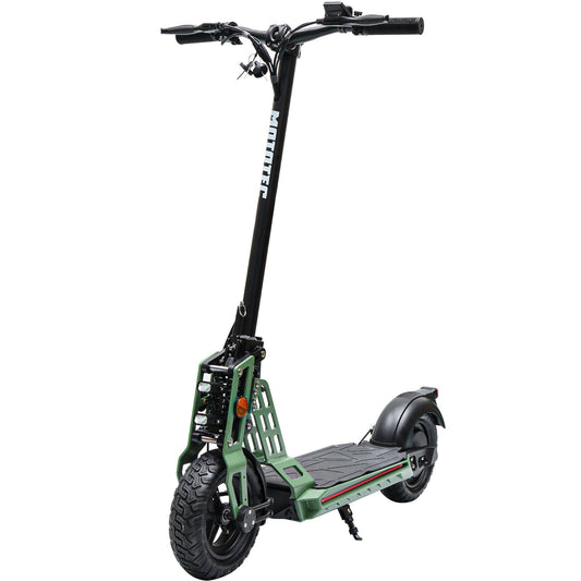 MotoTec | Free Ride 48v 600w Lithium Electric Scooter Green