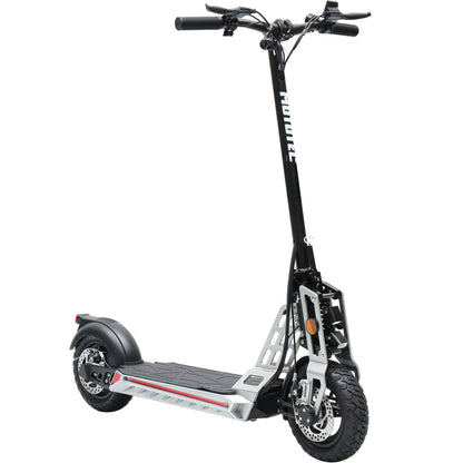 MotoTec | Free Ride 48v 600w Lithium Electric Scooter Silver