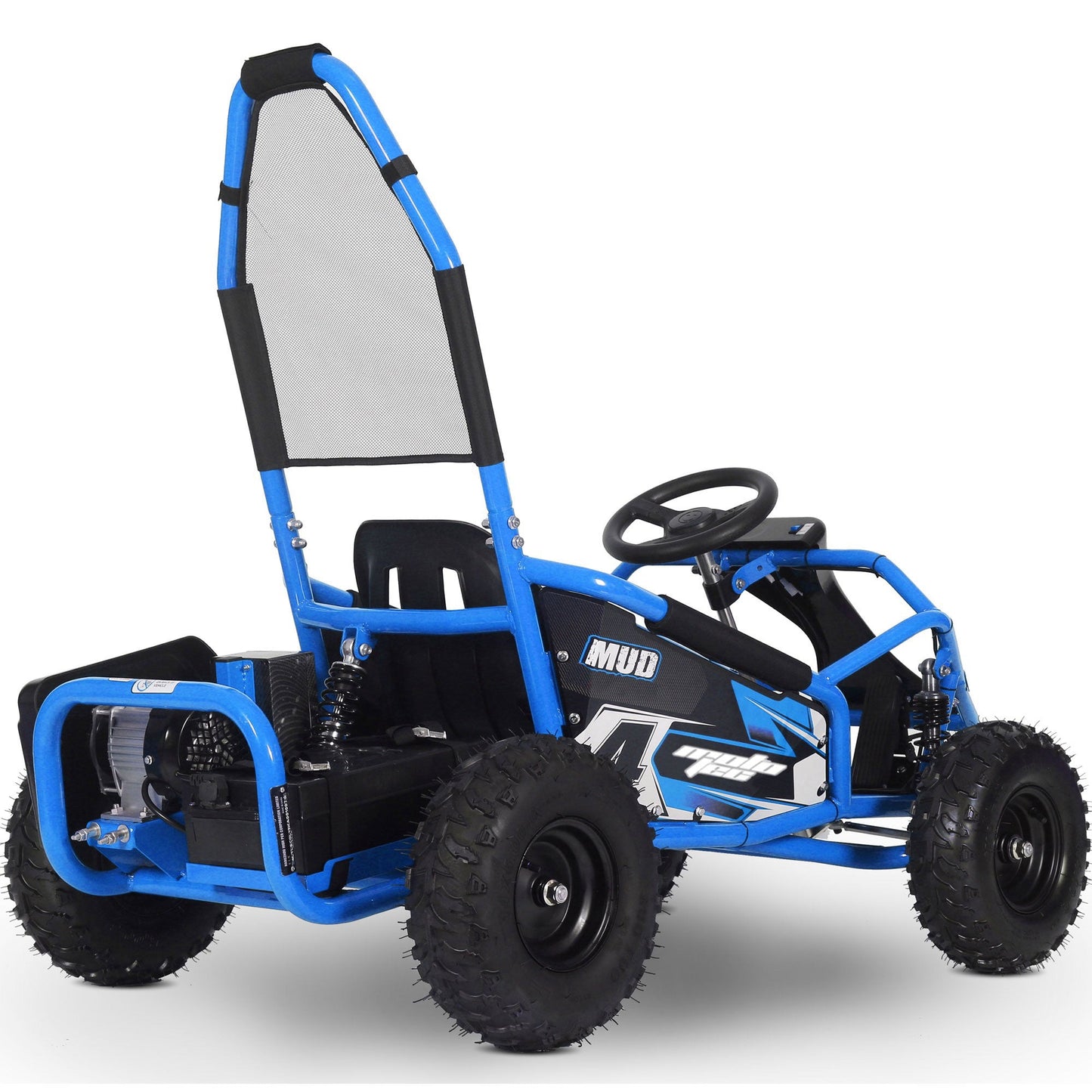 MotoTec | Mud Monster Kids Electric 48v 1000w Go Kart Full Suspension
