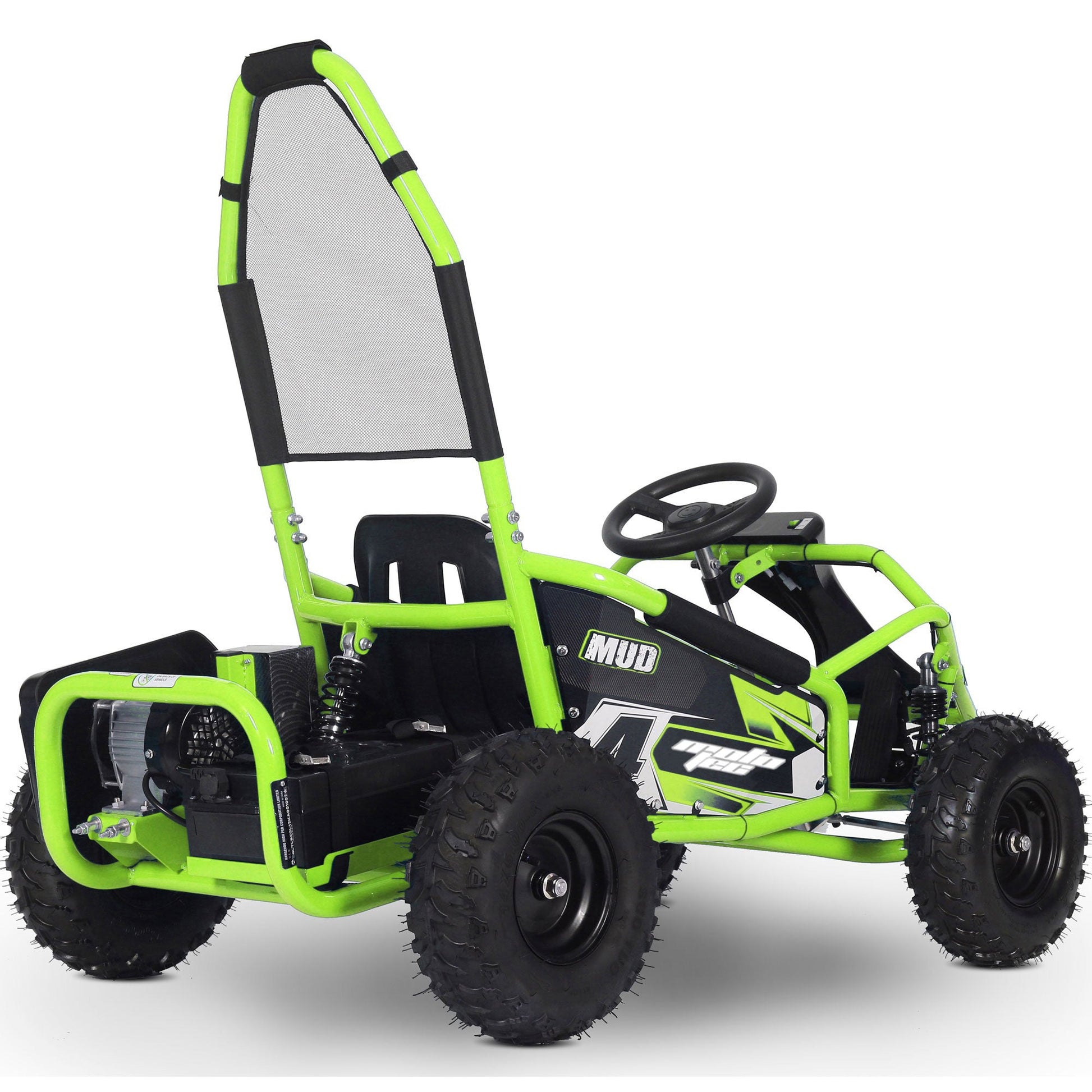 MotoTec | Mud Monster Kids Electric 48v 1000w Go Kart Full Suspension