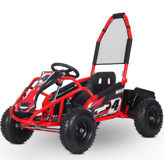 MotoTec | Mud Monster Kids Electric 48v 1000w Go Kart Full Suspension