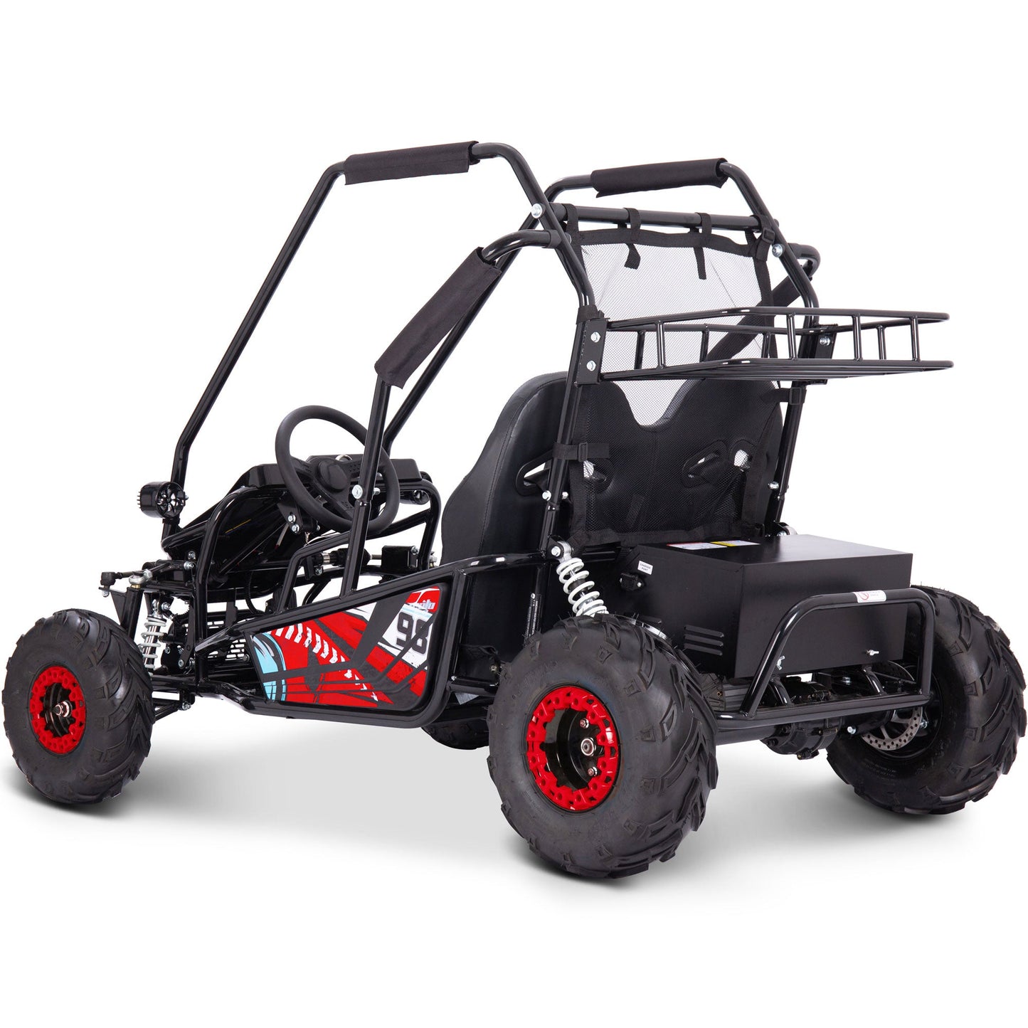 MotoTec | Mud Monster XL 60v 2000w Electric Go Kart Full Suspension
